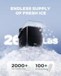 Silonn Quick Ice Maker with Self-Cleaning Feature