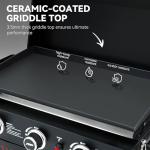 Royal Gourmet 3-Burner Portable Gas Griddle