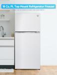 Commercial Cool 18 Cu. Ft. Top Mount Refrigerator
