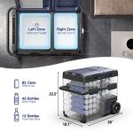 BODEGA 12V Portable Car Refrigerator with APP Control