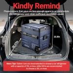 BODEGA 12V Portable Car Refrigerator with APP Control