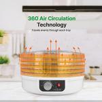 NutriChef Food Dehydrator for Jerky and Snacks