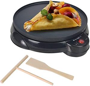 Health and Home Electric Crepe Maker with Accessories