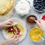 Health and Home Electric Crepe Maker with Accessories