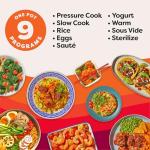 Instant Pot 9-in-1 Quiet Electric Pressure Cooker