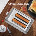 YSSOA Retro 2-Slice Toaster with Extra Wide Slots