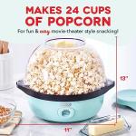 DASH SmartStore Deluxe Electric Popcorn Maker – Aqua