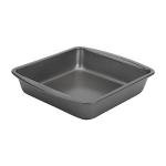 GoodCook 8" Nonstick Steel Square Pan, Gray