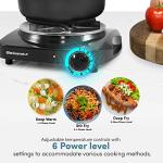 Elite Gourmet Single Coil Electric Hot Plate