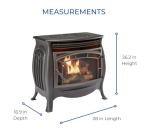 Duluth Forge Dual Fuel Ventless Gas Stove