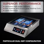 ChangBERT 1800W Portable Induction Cooktop Burner