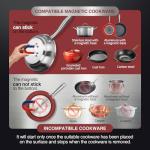 ChangBERT 1800W Portable Induction Cooktop Burner