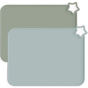 Moonkie Non-Slip Silicone Placemats for Kids