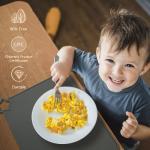 Moonkie Non-Slip Silicone Placemats for Kids