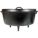 Lodge 10 Quart Pre-Seasoned Cast Iron Dutch Oven