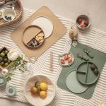 Moonkie Non-Slip Silicone Placemats for Kids