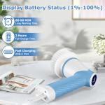 Kecoreay Electric Spin Scrubber with 7 Heads