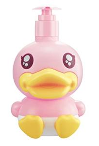 Adorable Pink Duck Soap Dispenser for Kids