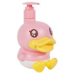 Adorable Pink Duck Soap Dispenser for Kids