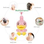 Adorable Pink Duck Soap Dispenser for Kids