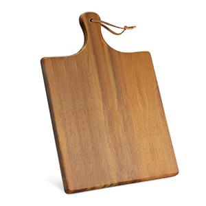 AIDEA Large Acacia Wood Cutting Board with Handle