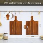 AIDEA Large Acacia Wood Cutting Board with Handle