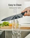 19-Piece EUNA Kitchen Knife Set with Block