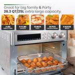 VAL CUCINA Infrared Air Fryer Toaster Oven 10-in-1