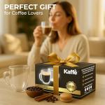 Kaffe Insulated Glass Coffee Cups (2 Pack)