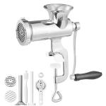 VEVOR Stainless Steel Manual Meat Grinder with Attachments