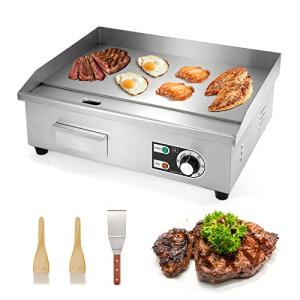 WICHEMI 22" Electric Griddle Flat Top Grill