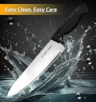 14-Piece German Steel Kitchen Knife Set with Block