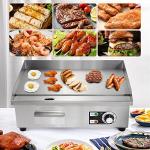 WICHEMI 22" Electric Griddle Flat Top Grill