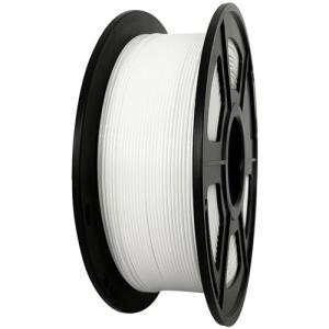 1.75mm White PETG Filament for 3D Printers