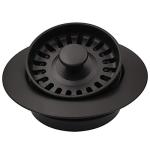 GZILA Black Garbage Disposal Strainer and Stopper