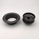 GZILA Black Garbage Disposal Strainer and Stopper