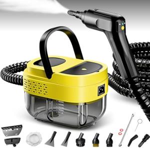 Portable 2500W Steam Cleaner with 16 Accessories