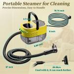 Portable 2500W Steam Cleaner with 16 Accessories