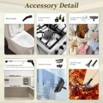 Portable 2500W Steam Cleaner with 16 Accessories