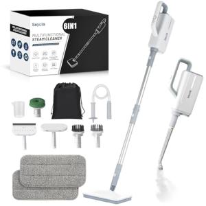 Seyola 6-in-1 Steam Mop for Home Cleaning