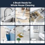 Seyola 6-in-1 Steam Mop for Home Cleaning