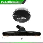 Selgo Universal Vacuum Brush with Soft Horse Hair 10”