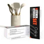 Heat Resistant Silicone Utensils Set with Holder