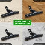 Selgo Universal Vacuum Brush with Soft Horse Hair 10”