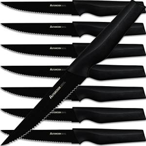 Astercook 8-Piece Serrated Steak Knife Set