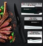 Astercook 8-Piece Serrated Steak Knife Set