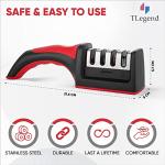 4-in-1 Ergonomic Knife Sharpener for Kitchen Knives