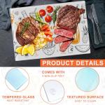 6-Pack Tempered Glass Cutting Board Blanks