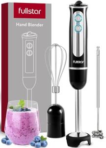 Fullstar 3-in-1 Immersion Blender Set, 9-Speed