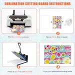 6-Pack Tempered Glass Cutting Board Blanks